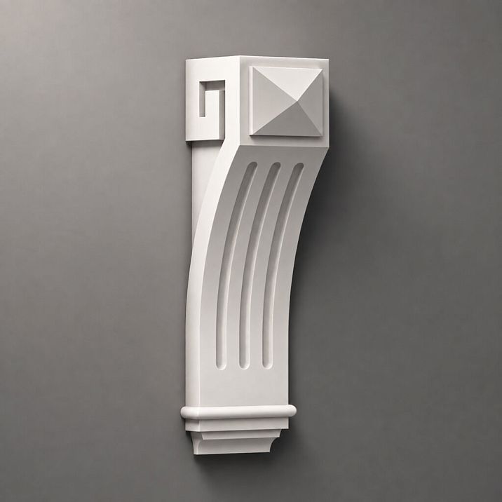 Buy wall relief, molded polyurethane console Stavros