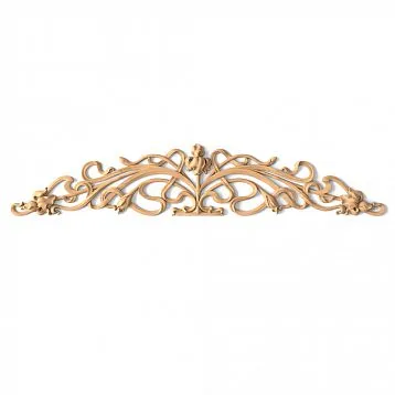 Decorative Carved Overlay N-228 for Wooden Dresser