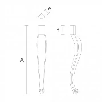 Wooden table legs price