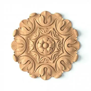 Carved Socket R-008 from Natural Wood
