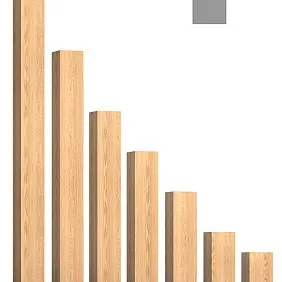 Geometric furniture leg MN-193