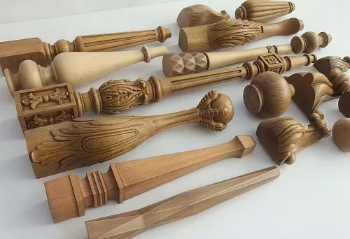 Wooden Details for Furniture Making &mdash; Examples of Carving and Forms