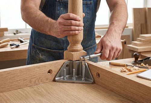 Buy furniture leg mounts: how to assemble the lower furniture unit without play or misalignment