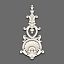 Molding Decor NPU-130 (A=120 B=268 C=15 mm) (Polyurethane)