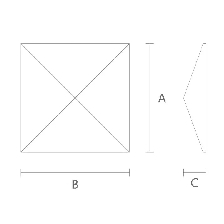 Carved rosette made of polyurethane RPU-055 for interior decoration