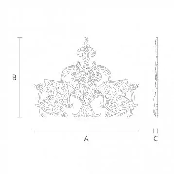 Carved Inlay N-157.1. Inlays. Image 66eb93fb895bb