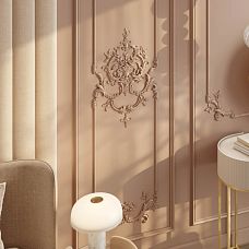 Stucco decor CPU‑8‑2 made of polyurethane for stylish wall, niche, and partition decoration.
