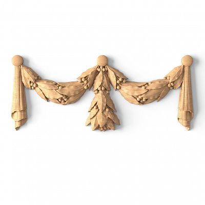 Carved cover plate N-172 из дерева  декор мебели, стен, потолков