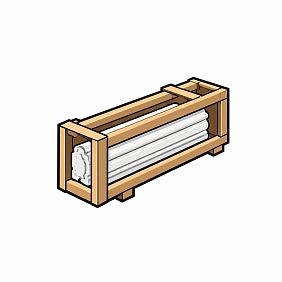 Rigid packaging for moldings