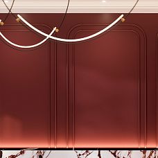 CPU-3-3 Molding Decor &mdash; a compact set for space zoning and creating elegant panels in the philosophy of Japanese minimalism