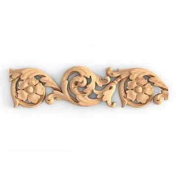 Carved interior wood molding K-029