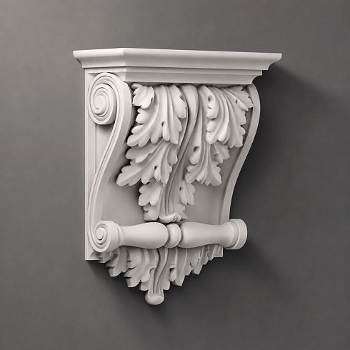 Molded polyurethane decoration KRPU-047