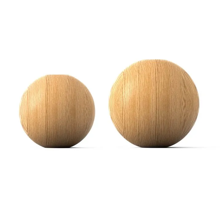 Perfectly round spherical leg MN-240 with flawless geometry and smooth polished surface