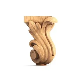 Carved furniture leg MN-052