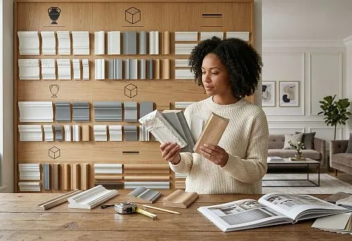 Molding for the living room: how to choose decorative wall and interior profiles