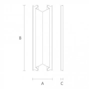 Carved Decor N-180 from wood for interior decoration