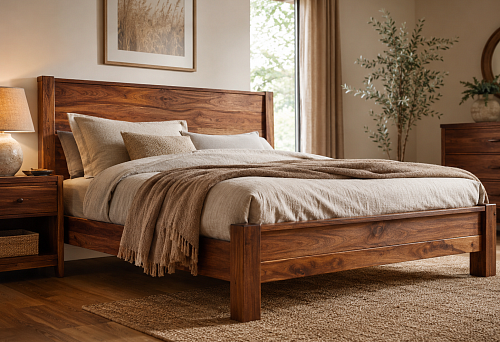 A Squeak-Free Bedroom Without Particleboard: How to Choose a Wooden Bed Frame