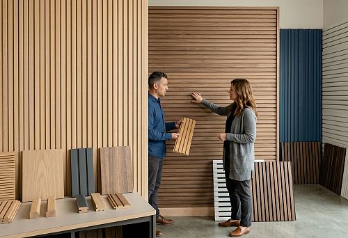 Slat wall panels: how to choose the material and construction for your task