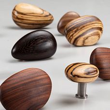 Furniture handle Pebble HL-065-3M - color palette, material