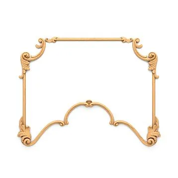 N.VRS-003 decor set &ndash; carved appliqu&eacute;s for decorating furniture and interiors.