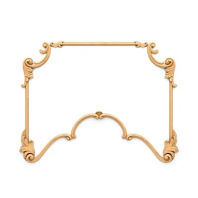 Set of decor N.VRS-003 – резные накладки для декорирования мебели и интерьера.