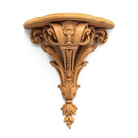 Carved shelf PKR-002