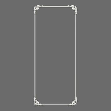 Stucco decor set CPU-13-2 Peterhof for accent wall design