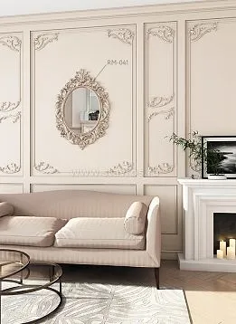 C-010-1-1L wooden decor set on a white background