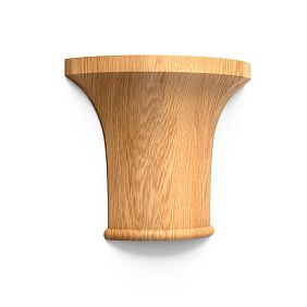 Wooden capital KL-064