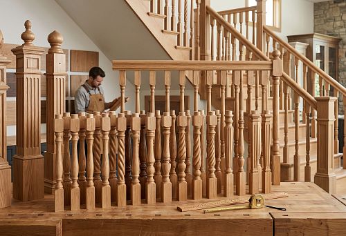 Oak balusters for stairs: how to choose and buy premium wooden elements