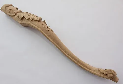 Elegant Furniture Leg 85 cm with Decorative Ornament