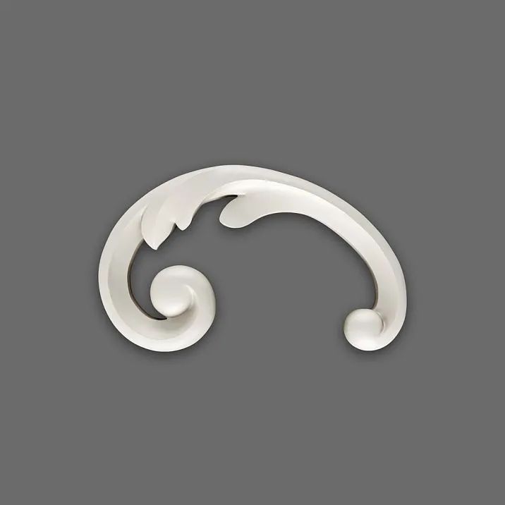 NPU-287L Molded Decoration &mdash; 3D polyurethane molding with detailed ornaments