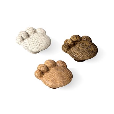 Furniture handle детская из дерева в форме лапок