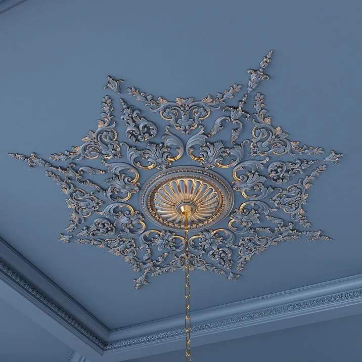 CR-02-1.1 Decor Set Application on Ceiling, Interior Photo