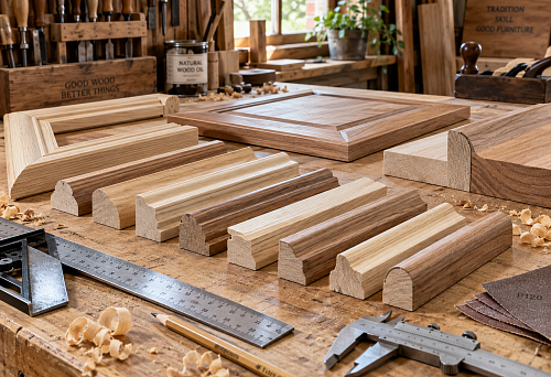 Decorative wooden profile: how to choose the cross-section for a frame, edge, and transition in furniture