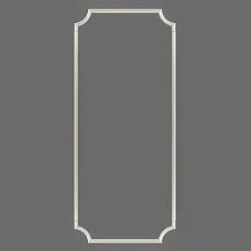 STAVROS polyurethane wall decor set CPU-1-3 from the Neoclassic collection with corner overlay and molding