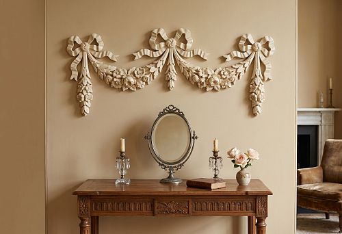 Polyurethane and Wood Garland: How to Choose Decorative Overlays for Furniture, Walls, and Classic Interiors