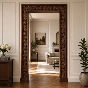 Carved molding K-059 for an elegant interior