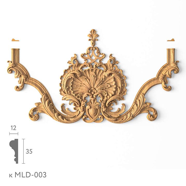 Detailed overlay N-412 for molding MLD-003
