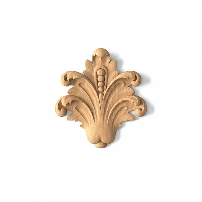 Carved cover plate N-108 из дерева для стен в современном интерьере