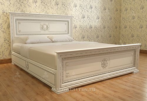 Luxury bedroom furniture from manufacturer STAVROS. Photos of beds, wardrobes, nightstands, and other bedroom furniture elements.