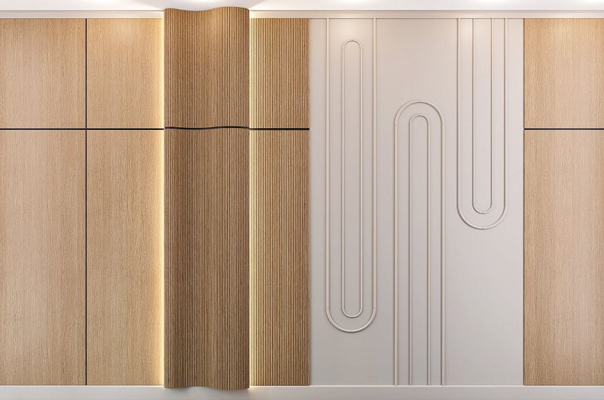 Wall panel decorating idea INTPAN-006