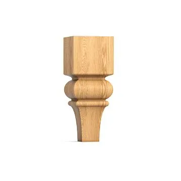 Figurative wooden legs