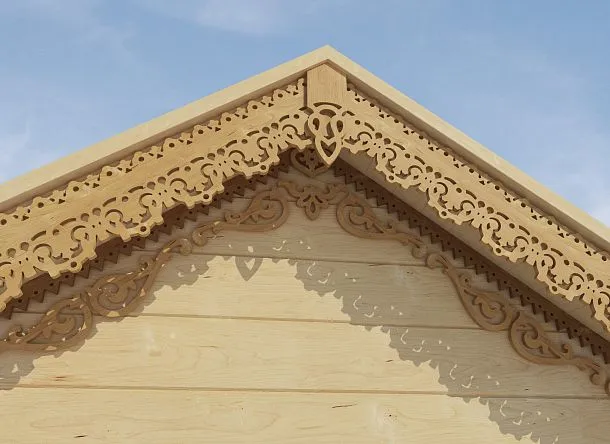 Idea for decorating gable DR-045
