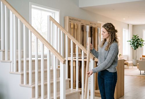 Balusters for a light staircase: how to choose and buy wooden elements for your interior