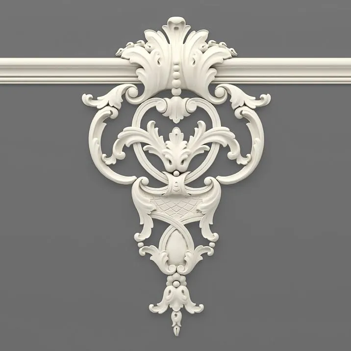 Details of the polyurethane applique MLDPU-3-1 from the Neoclassic collection