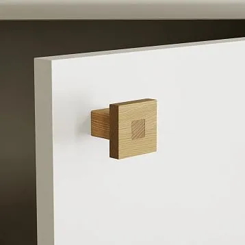 Proun HL-053-1M furniture handle made of oak or beech