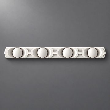 Polyurethane overlay KPU-020 carved design, room trim decoration