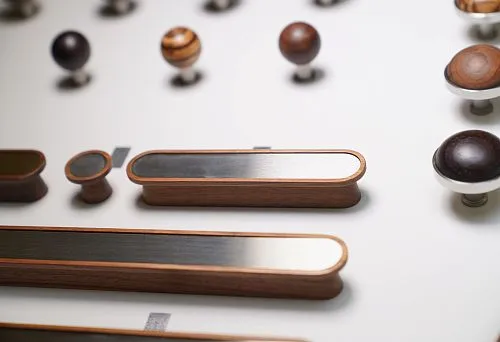 Mudboard with Furniture Hardware: Combination of Shape and Style.