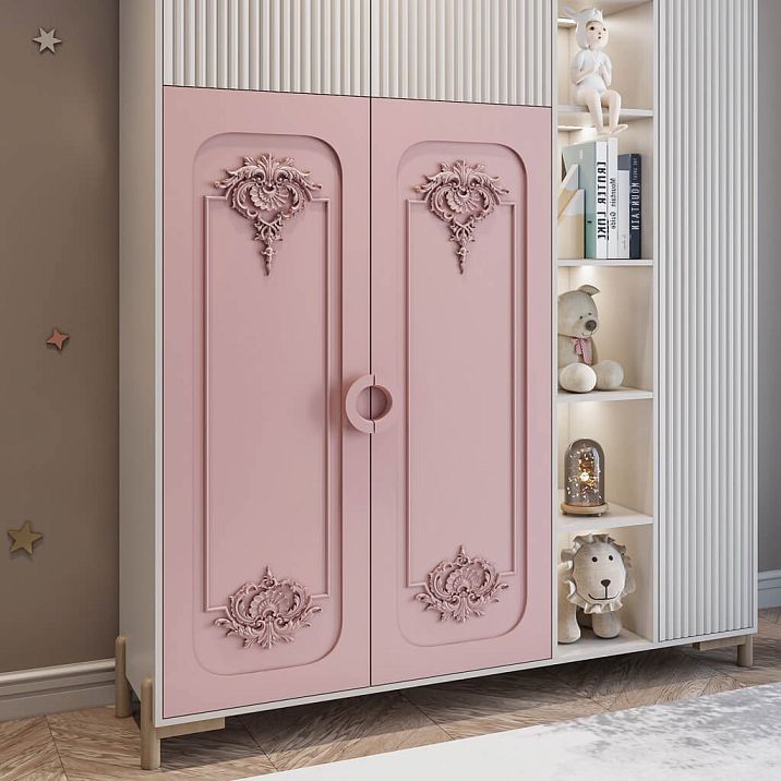 Carved Applique N-417 on cabinet door facade
